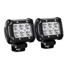 Flush mount for a streamlined fit. Rigid Industries 21221blk D Series Led Spot Flush Mount Pair Midnight Edition