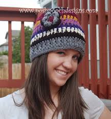 Posh Pooch Designs : Yarn Stash Busting Hat Free Crochet Pattern