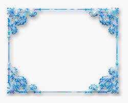 Pin amazing png images that you like. Background Blue Flower Border Hd Png Download Transparent Png Image Pngitem