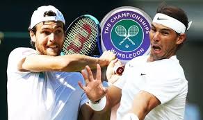 O tenista luso até venceu o. Rafael Nadal Ruthless In Comfortable Win Over Joao Sousa To Reach Wimbledon Quarters Tennis Sport Express Co Uk