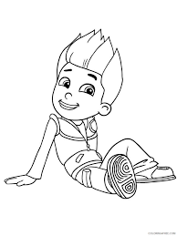 Ryder is the only human character to appear in every episode of the series. Paw Patrol Coloring Pages Tv Film Ryder Paw Patrol 12 Printable 2020 05986 Coloring4free Coloring4free Com