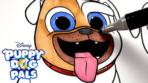Today cat mother left it as late as possible and finally left for a hen's night out in london. Puppy Dog Pals Bingo And Rolly Coloring Pages For Kids Art Colours With Colored Markers Youtube