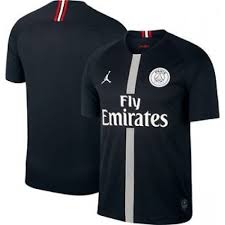 Air Jordan X Psg Football Jersey Black By Youbetterfly Uae
