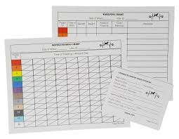 details about two arrows puppy whelping charts for record keeping great for breeders works