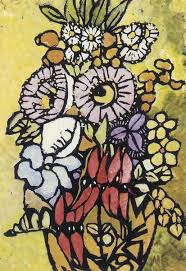 Margaret Preston Colour Stencil Native Flowers 1949 Margaret Preston Australian Art Abstract Flower Painting
