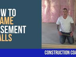 How to build a half wall. Frame How To Frame Basement Walls Diy How To Frame Basement Walls Diy 3 Easy Ways To Make
