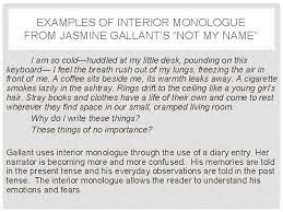 But in a first person novel, the camera is. Point Of View Interior Monologue Why Do Authors