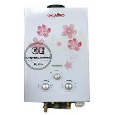 Water heater gas ini juga paling irit kantong soalnya cara kerjanya mirip kompor. Niko Water Heater Gas Instan Pemanas Air Gas Nk 6l Shopee Indonesia