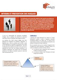 • la qualification du salarié, • le salaire de référence, en. Interim Et Prevention Des Risques Fiche D Information Pdf A Telecharger