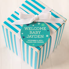 From practical to pretty, you we've looked to our favorite brands for inspiration and found a precious mix of colorful prints, genderless gifts and just the right amount of branding. Personalized Round Baby Shower Gift Tags