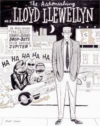 Cartoon Retro Dan Clowes Lloyd Llewellyn 3 Cover Original Art Daniel Clowes Comic Books Art Art
