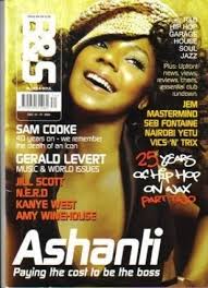 Ashanti On Blues Soul Magazine Cover 2005 Gerald Levert Sam Cooke