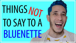 Want to try a french roast hair color? Things Not To Say To A Person With Blue Hair Youtube