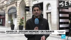 Louis vuitton a ouvert un magasin en 2004 pour les 150 ans de la marque au n°101 horaires (2012) ouvert du lundi au samedi : Deconfinement En France Des Magasins Des Champs Elysees Levent Le Rideau Youtube