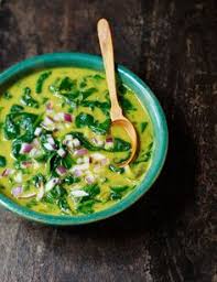 Soupe Aux Epinards Et Lait De Coco Spicy Vilka Recettes De Cuisine Soupe Epinard Cuisine Vegetarienne