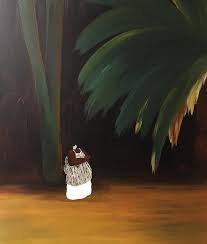 I'm absolutely obsessed with bahati simoens' paintings. Bahati Simoens Paintings Are A Love Letter To The Black Body