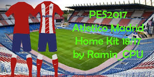 Atlético de madrid, madrid, m. Pes 2017 Atletico Madrid 2017 18 Home Kit By Ramin Cpu Pes Patch