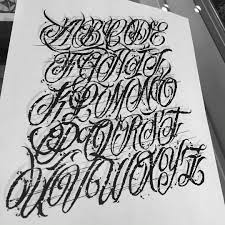 Download 51 chicano tattoo lettering stock illustrations, vectors & clipart for free or amazingly low rates! A Z Scriptridaz Lettering Alphabet Handwritten Tattoo Lettering Fonts Graffiti Lettering
