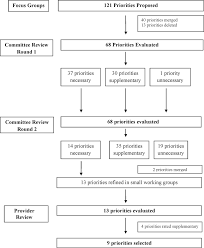 Flow Chart Of Priorities For Improvement Download