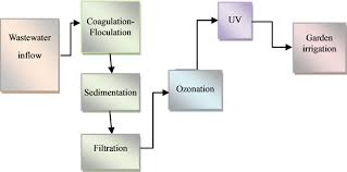 disinfection of primary municipal wastewater effluents using