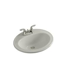 drop in bathroom sink with centerset