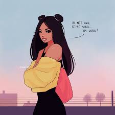 Im not like other girls im worse. Kyarix On Instagram Alya Kyarixoc She S Def Not Like Other Girls And She Knows It I Need To Girls Cartoon Art Digital Art Girl Character Art