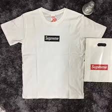 Supreme Paris Bonjour Madame Box Logo Tshirt