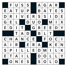 Check out the big book of crosswords, one crossword puzzle for each day of the year for only $5.99.our daily puzzles will continue to be free but you might appreciate the convenience of the big book, while at the same time supporting this website. Printable Crossword Puzzles From Reader S Digest Canada