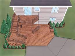 Grafton Split Level Deck Building A Deck Sims House Plans Sims 3 Houses Plans