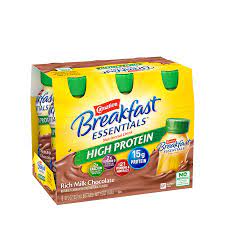 Each delicious ensure drink is an excellent source of 26 essential vitamins and minerals. Carnation Breakfast Essentials High Protein Nutritional Drink