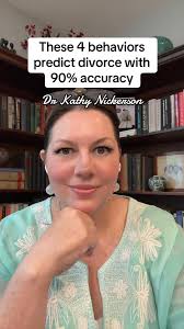 Research by Gottman and Levenson (1992) finds that 4 behaviors predict with  90% accuracy whether or not you're