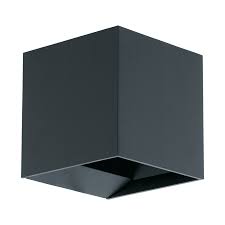 View our range of lanterns, bulkhead lights & led add some additional lighting to the exterior of your home with outside wall lights from homebase. Eglo 97242 Calpino Ip54 Led Outdoor Up And Down Wall Light Anthracite