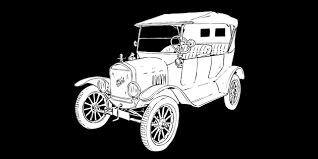 Use custom templates to tell the right story for your business. Model T Ford Black And White Illustration Twinkl