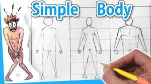How To Draw People 4 Ways Easy Body Tutorial Step By Step Person For Drawing People Body Tutorial Step By Step Drawing