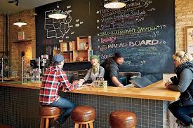 Sauce And Bread Kitchen Is Edgewater S Ideal Neighborhood Cafe Youth Room Youth Ministry Room Youth Group Rooms