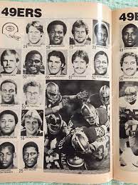 1983 San Francisco 49ers Roster Part 2 San Francisco 49ers Sf 49ers 49ers