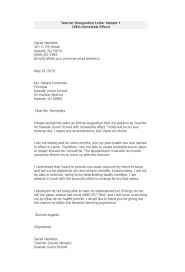 Letter of resignation teacher moving source: Resignation Letter For Teachers Ms Word Leteler