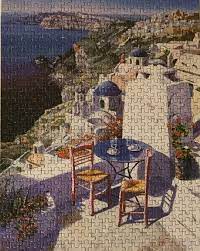Many large charities operate stores that resell donated items at a fraction of the price of what they cost new. Greek Island Dollar Tree 500 Piece Jigsaw Puzzle Outdoor Furniture Sets Greek Island Outdoor