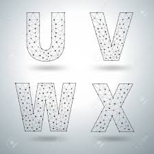 Illustration about set of creative latin alphabet letters with snake skin pattern, stylish alphabet design for typography and typography. Mesh Stylish Alphabet Letters Numbers U V W X Vector Illustration Templates Design Royalty Free Cliparts Vectors And Stock Illustration Image 44630780