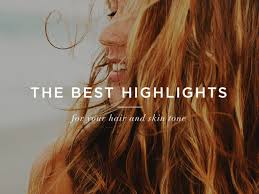 Light or dark brown hair with blue highlights gets a whole new dimension. The Best Highlights For Your Hair And Skin Tone Verily
