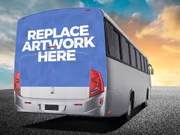 Download bus advertising mockup psd. Bus Advertising Archives Mockup Love