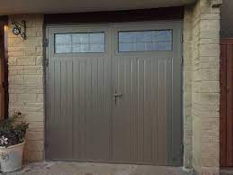 Ryterna Tradional Side Hinge Doors Insulated Double Doors Exterior Side Hinged Garage Doors Sectional Garage Doors