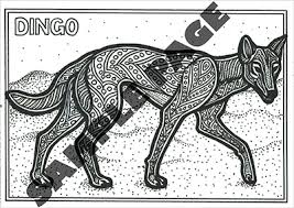 Teacher Art Book Arty Animal Outlines Colouring