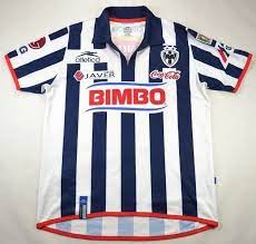 To be worn when called upon in the remainder of 2021 and into 2022, the white shirt is embellished by way of, in effect, stylised blue stripes, which refers to the side's alternative name of rayados. 2006 07 Cf Monterrey Shirt L Football Soccer Rest Of World Classic Shirts Com