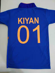 Indian cricket team new jersey unveiled photos. India Cricket Baby Jersey Free Customised Jersey Knitroot