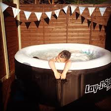 The best hot tubs that are fully fit for purpose for the holiday park market. Looks Like He S Appreciating The Lay Z Spa Miami Airjet Http Www Lay Z Spa Co Uk Lay Z Spa Miami Airjet Hot Tub Surround Inflatable Hot Tubs Hot Tub Brands