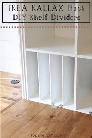 Ikea Kallax Hack Diy Shelf Dividers Kallax Ikea Ikea Kallax Shelf Ikea Kallax Hack