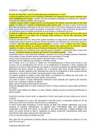 Intimò alla polonia di lasciare il porto di danzica e di restituire i territori che dividevano la. Evento Guerra Fredda Appunti Di Storia