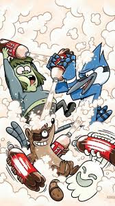 Regular show wallpaper i made (repost from r/wallpaper). Iphone Regular Show Wallpaper Kolpaper Awesome Free Hd Wallpapers