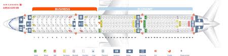 Seat Map Airbus A330 300 Air Canada Best Seats In Plane